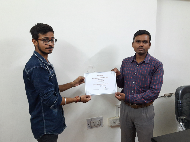 reetesh tripathi digimark student